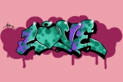 LOVE Graffiti