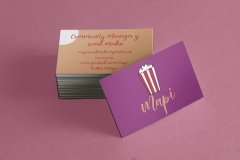 Tarjetas visita